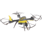 OV_X_BEE_DRONE_2.4--Overmax X-bee drone 2.4, 34cm, Flight time 8min, Back home, Headless mode, Flips 360, Autocalibration, 0.3mp cam, 2x350mAh, LED lights, 3xspeed levels, Range 150m, 6-axys gyro