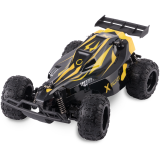 OV_X_RALLY_2.0--Overmax OV-X-RALLY 2.0 remote controlled car, range up to 100m, speed up to 25 km/h, battery 380 mAh (15 min), 2-wheel drive, sport type, size 1:22 (210*130*80mm), weight 250g, 2xbatteries, charging cable