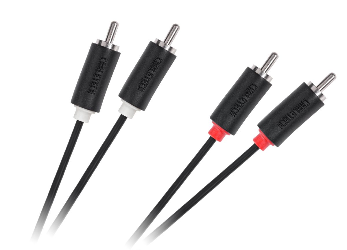 LEC-KPO3954-1.8--(KPO3954-1.8) Kabel 2RCA-2RCA 1.8m Cabletech standardDługość: 1.8m Kolor: czarny