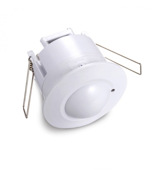 OR-CR-218--Mikrofalowy (radarowy) czujnik ruchu przystosowany do montażu w sufitach podwieszanych, jest aktywnym detektorem ruchu, który wysyła fale elektromagnetyczne wysokiej częstotliwości (5,8GHz) i odbiera ich echo. Czujnik wykrywa zmiany w echu, wywołane 