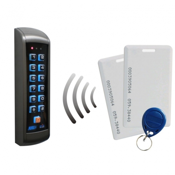 OR-ZS-803--Autonomiczny zamek szyfrowy, który łączy w sobie funkcje cyfrowej klawiatury kontroli dostępu oraz czytnika kart i breloków zbliżeniowych. Współpracuje z elektromagnetycznymi zamkami, steruje innymi urządzeniami elektrycznymi lub alarmowymi. 1 wyjści