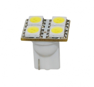 3626--3626 Żar&amp;oacute;wka LED NX25 T10 WEDGESpecyfikacja:Wysokiej jakości żar&amp;oacute;wka LEDIlość Led: 4 LED 5050 SMD-3chipsTyp:&amp;nbsp;T10-WedgeUżycie: m.in. kierunkiPakowane: 2 szt./blisterCertyfikat: CE