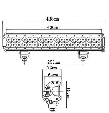 1926--1926 NOXON BAR CREE 108W D60Dane techniczne:panel świetlny LEDmoc: 108Wilość di&amp;oacute;d: 36x3W CREEnapięcie 9V-32Vkąt świecenia 60 stopniIP67certyfikat CEżywotność 50000htemperatura pracy od -40 stopni C do +85 stopni Ctemp. barwy 6500Kwymia