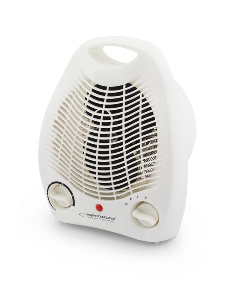 ESP-EHH001--EHH001 Termowentylator Gobi EsperanzaSpecyfikacja:Zakres mocy grzewczej: 1000W &amp;divide; 2000WTrzy stopnie regulacji nawiewu: chłodny/ciepły/gorącyAutomatyczny termostatAutomatyczna regulacja temperaturyZabezpieczenie przed przegrzaniemPodświe