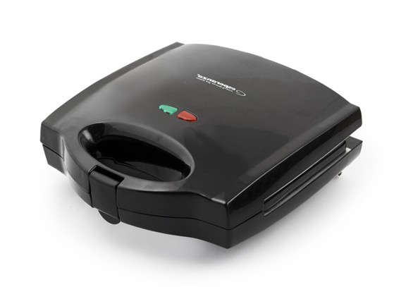 ESP-EKT006K--EKT006K Opiekacz uniwersalny 3w1 Portabella czarnyOpiekacz uniwersalny Esperanza PORTABELLA posiada płyty powleczone warstwą zapobiegającą przywieraniu. Można go łatwo wyczyścić nawet samym ręcznikiem papierowym. Dzięki szybkiemu podgrzewaniu pozwala
