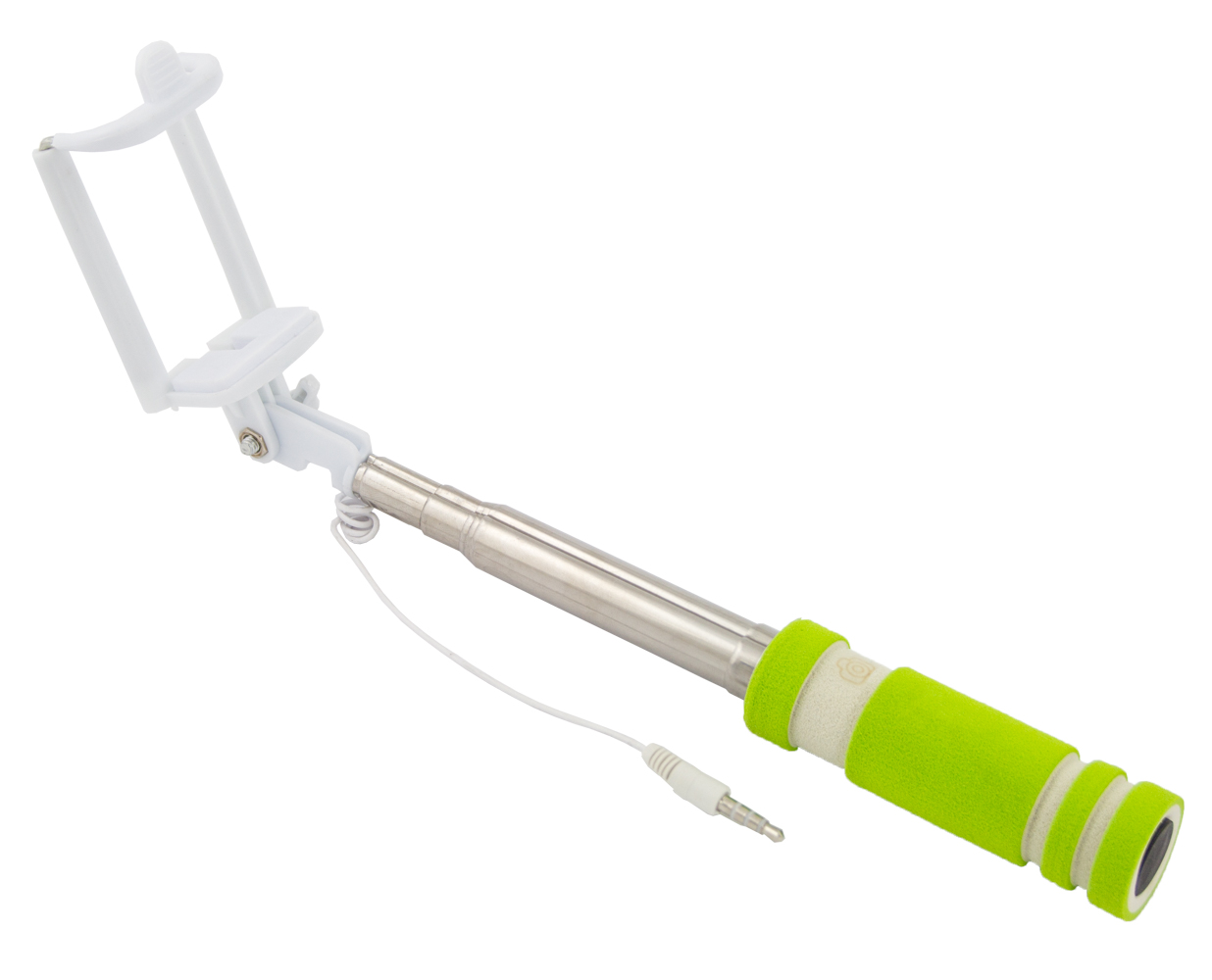 ESP-EMM118G--EMM118G Monopod do selfie przewodowy mini zielony EsperanzaWsp&amp;oacute;łpracuje z smartfonami i tabletami z zainstalowanym systemem iOS (wersja 6.0 lub nowsza) lub Android (wersja 4.2 lub nowsza). W celu poprawnego działania monopodu należy w 