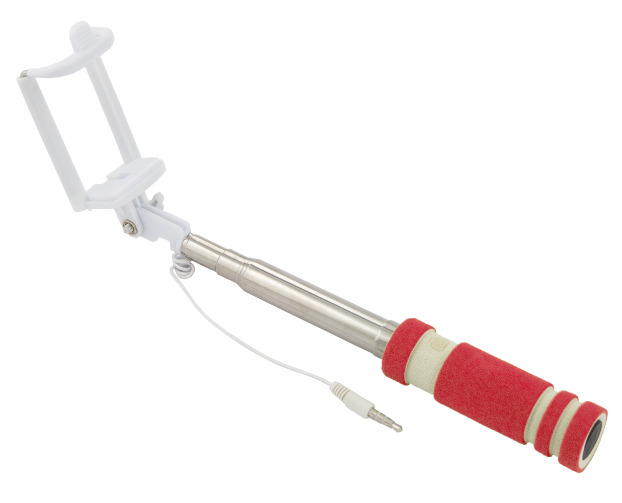 ESP-EMM118R--EMM118R Monopod do selfie przewodowy mini czerwony EsperanzaWsp&amp;oacute;łpracuje z smartfonami i tabletami z zainstalowanym systemem iOS (wersja 6.0 lub nowsza) lub Android (wersja 4.2 lub nowsza). W celu poprawnego działania monopodu należy w