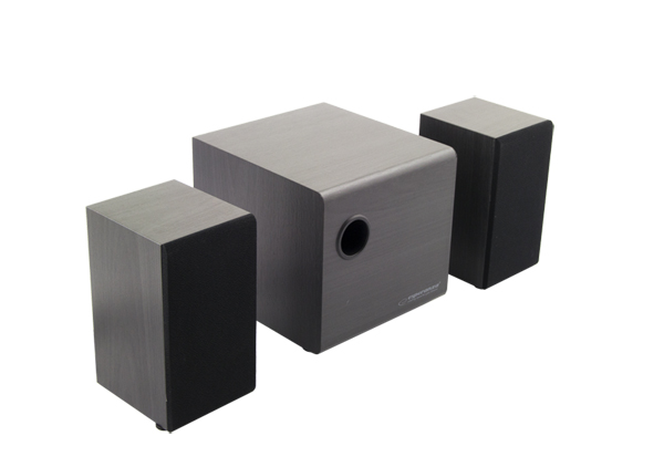 ESP-EP123--EP123 Głośniki 2.1 Twist EsperanzaWysokiej jakości drewniane, stereofoniczne głośniki do notebook&amp;oacute;w i komputer&amp;oacute;w stacjonarnych. Gwarantują czyste i naturalne brzmienie dźwięku. Elegancki wygląd sprawia, że doskonale komp