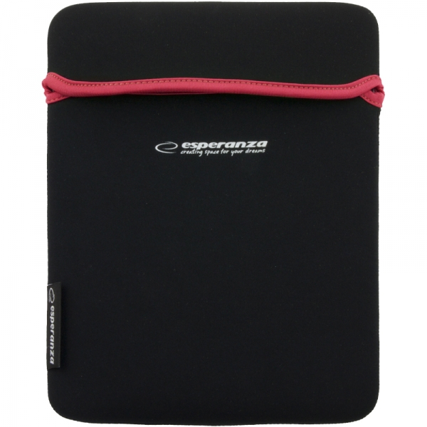 ESP-ET172R--ET172R Etui neopren na tablet 9.7" czarno - czerwone EsperanzaSpecyfikacja:Etui neoprenowe na tablet 9.7&amp;rdquo; (4:3)Doskonale zabezpiecza tablet przed uderzeniem lub zarysowaniemLekkie i łatwe w użyciu