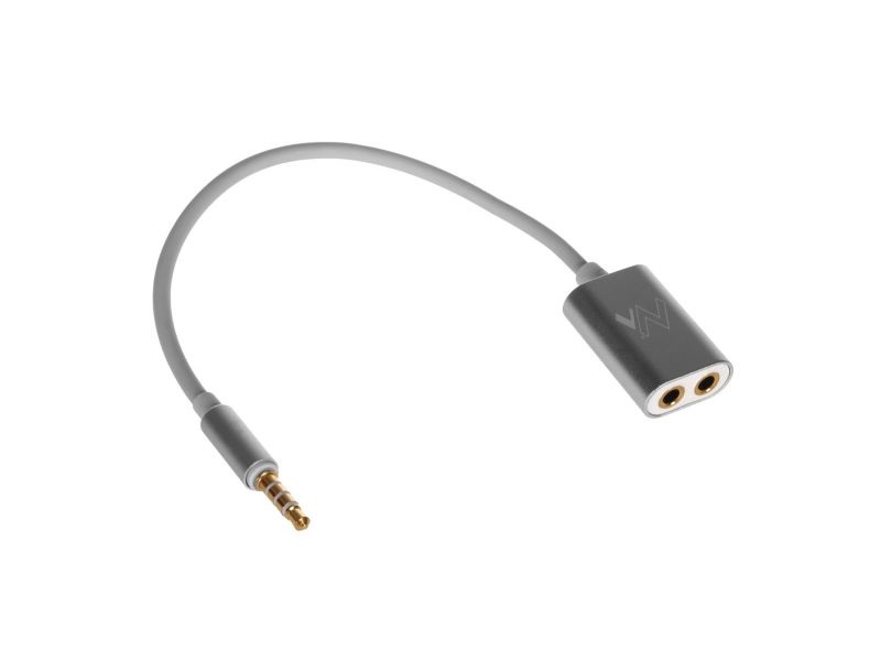 CEN-46430--MCTV-580 46430 Kabel adapter rozdzielacz 3,5mm słuchawki i mikrofonKabel adapter rozdzielacz 3,5mm Maclean MCTV-580 - słuchawki i mikrofon