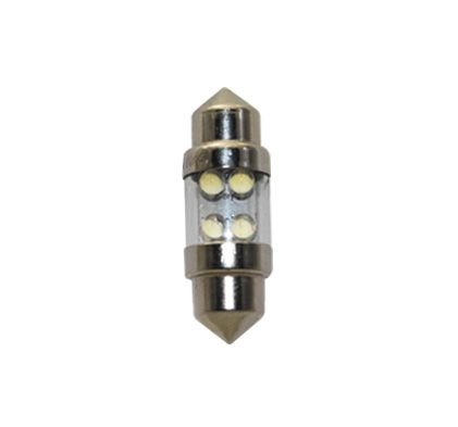 3624--Żar&amp;oacute;wka NX23 FESTON31RODZAJ LED :z 4 szt. led . WYMIARY LED: 3mm UŻYCIE:m.in.: Podświetlenie tablicy rejestr. przy typie Festoon 10*31mm. CERTYFIKAT CE.