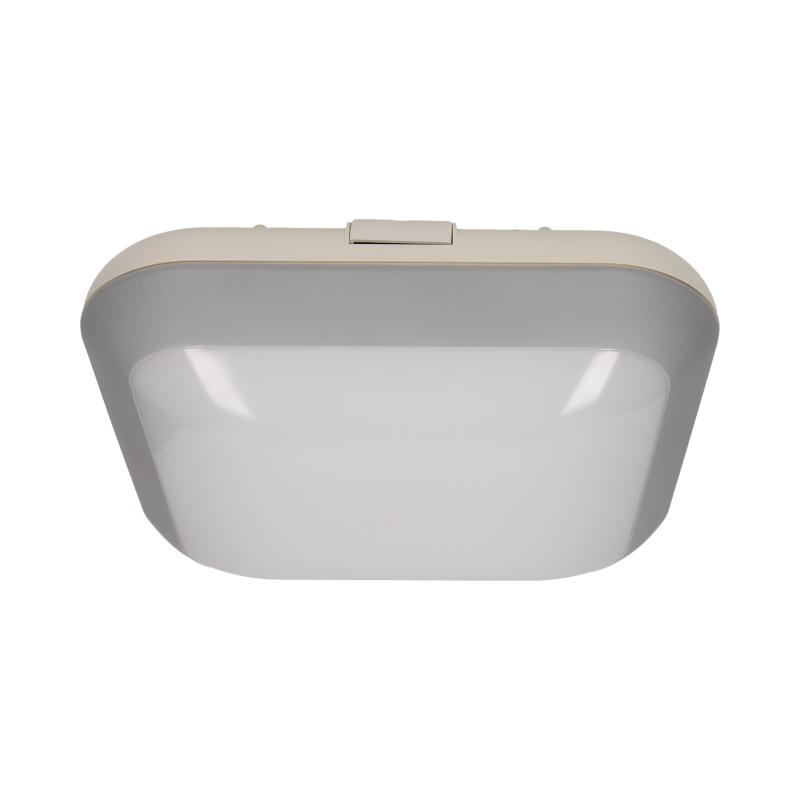 OR-PL-6047GLPM4--Plafon LED przeznaczony jest do oświetlania pomieszczeń takich jak: klatki schodowe, korytarze, werandy, piwnice, garaże, pomieszczenia gospodarcze, szatnie, oświetlenie elewacyjne na zewnątrz budynku itp. Zastosowane w plafonie nowoczesne diody LED 