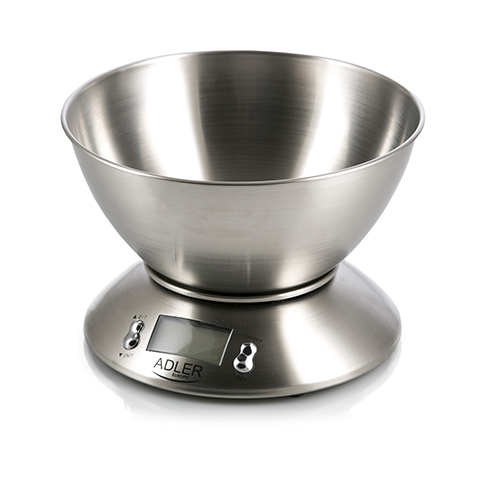 AD 3134--Elektroniczna waga kuchenna o udźwigu maksymalnym 5 kg i dokładności 1 g. Niezwykle pomocna przy przygotowywaniu dań wymagających ściśle określonych proporcji produktów. Pozwala na precyzyjne zważenie nawet niewielkich ilości produktów. Odpowiada też