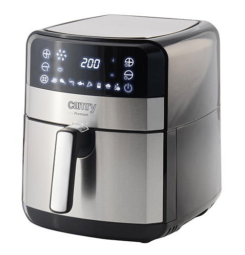CR 6311--Airfryer - Frytkownica beztłuszczowa to wielofunkcyjne urządzenie, którego zakres temperatur wynosi od 80 do 200 stopni Celsjusza i dodatkowo pozwala na regulację czasu smażenia do 60 minut. Wykorzystana do stworzenia tego sprzętu technologia konwekc