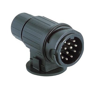 AMI-01324--Wtyk przyczepy 13 pin Łatwe w montażu. Świetny wygląd. Bardzo dobra jakość wykonania - nie jest to łamliwa tandeta, którą można dostać za niższą cenę - nie daj się zwieść. 13 pinów.