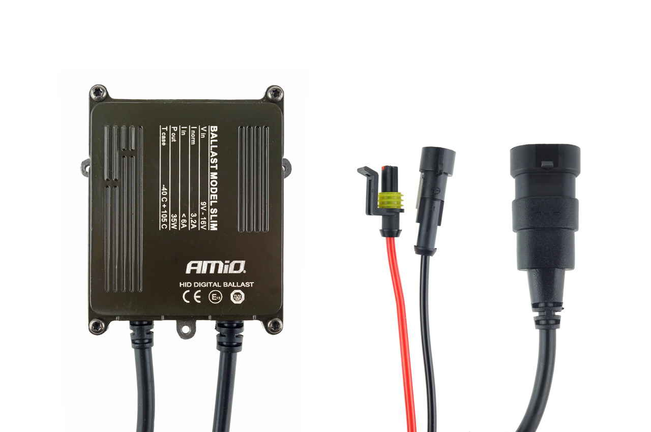 AMI-01547--Profesjonalna przetwornica model S1068 do oświetlenia ksenonowego o mocy 35W. Przetwornica wyposażona jest w szynę CANBUS i zamknięta w metalowej, hermetycznej obudowie. Bardzo dobrze radzi sobie z komputerami samochodowymi nie powodując błędu spalon