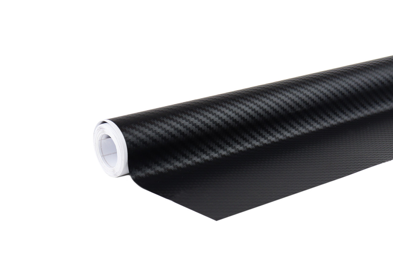AMI-02598--Specyfikacja produktu: Wzór: Carbon 3D - czarny mat Idealna imitacja włókna węglowego Lekko wyczuwalna struktura Carbonu Termoplastyczna Samoprzylepna Wysoka elastyczność Mocny klej akrylowy Do oklejania wewnątrz oraz na zewnątrz samochodu Odporna na
