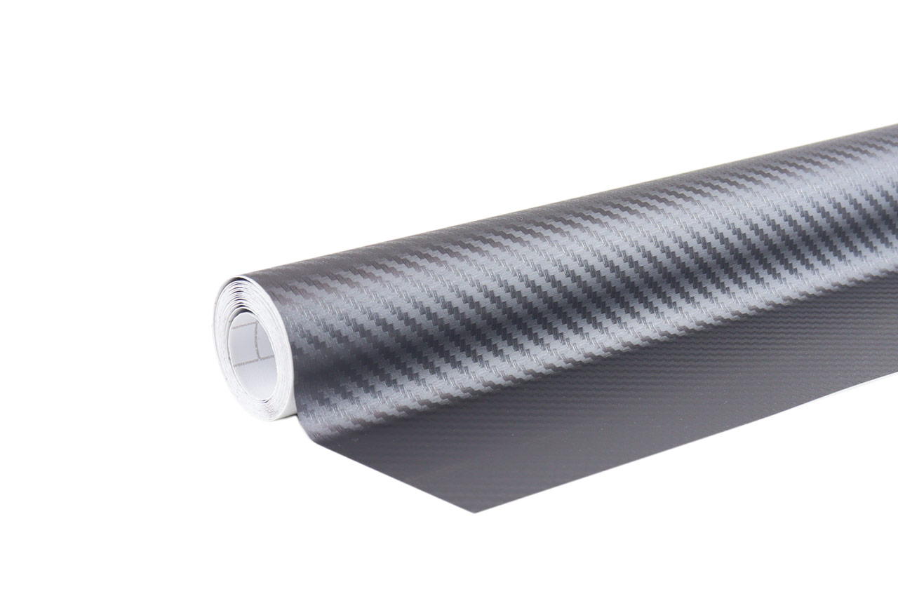 AMI-02599--Specyfikacja produktu: Wzór: Carbon 3D - grafit Idealna imitacja włókna węglowego Lekko wyczuwalna struktura Carbonu Termoplastyczna Samoprzylepna Wysoka elastyczność Mocny klej akrylowy Do oklejania wewnątrz oraz na zewnątrz samochodu Odporna na czy