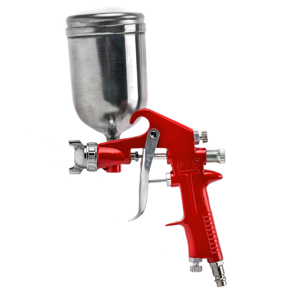AMI-02629--PISTOLET LAKIERNICZY 400ml Z DYSZĄ 1,5mm Pistolet wykonany w technologii HVLP - dostosowanej do niższego ciśnienia, co pozwala na oszczędności do 30% lakieru. Do pracy pistoletem niezbędna jest odpowiednia instalacja pneumatyczna ze sprężonym powietr