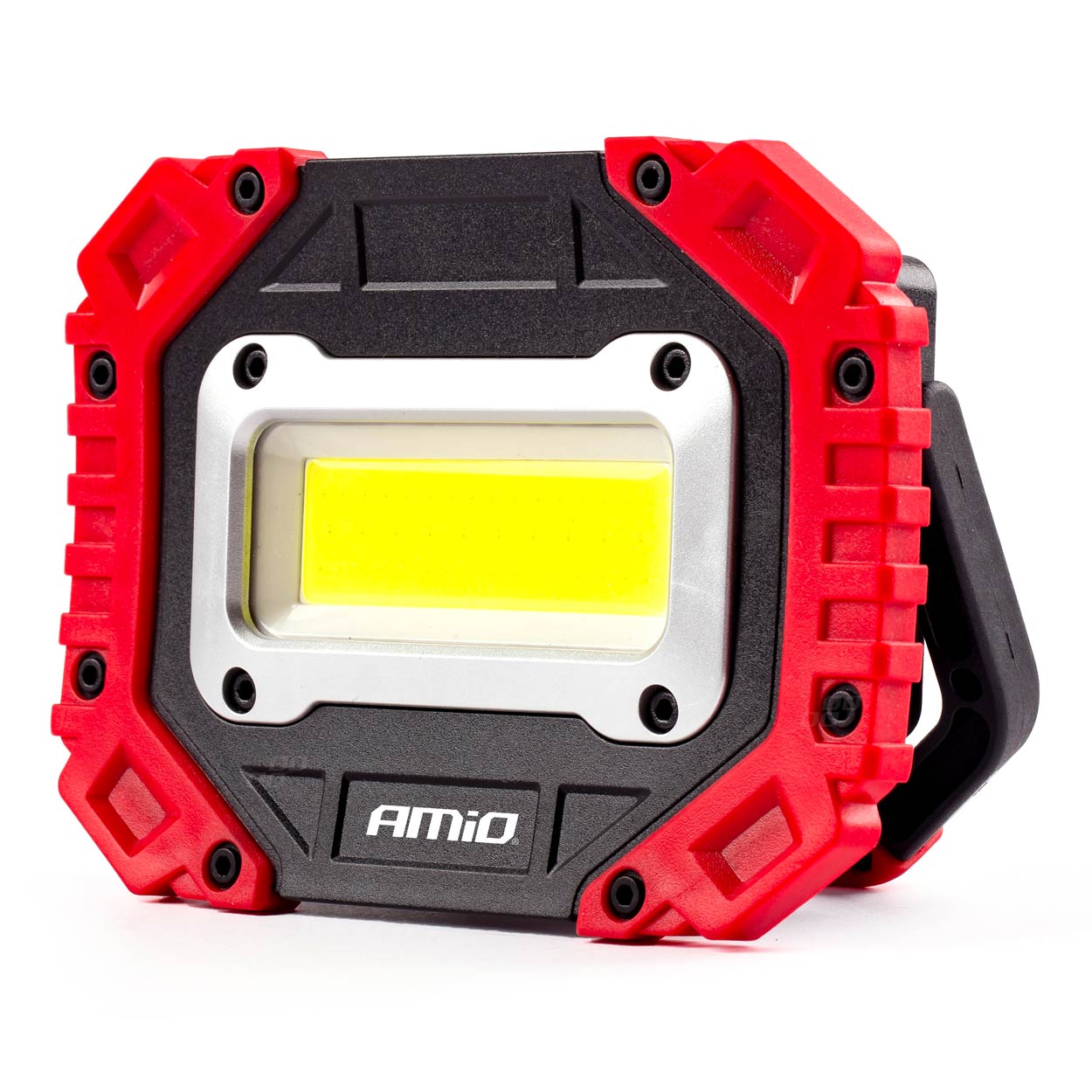 AMI-02823--Lampa robocza LED WT13 Naświetlacz roboczy z mocnym światłem pozwala nawet późnym wieczorem dokonywać potrzebnych napraw. Prezentowana lampa warsztatowa to wysoka jakość i światło LED COB o dużej mocy. Specyfikacja: Strumień świetlny: 1000lm Temperat