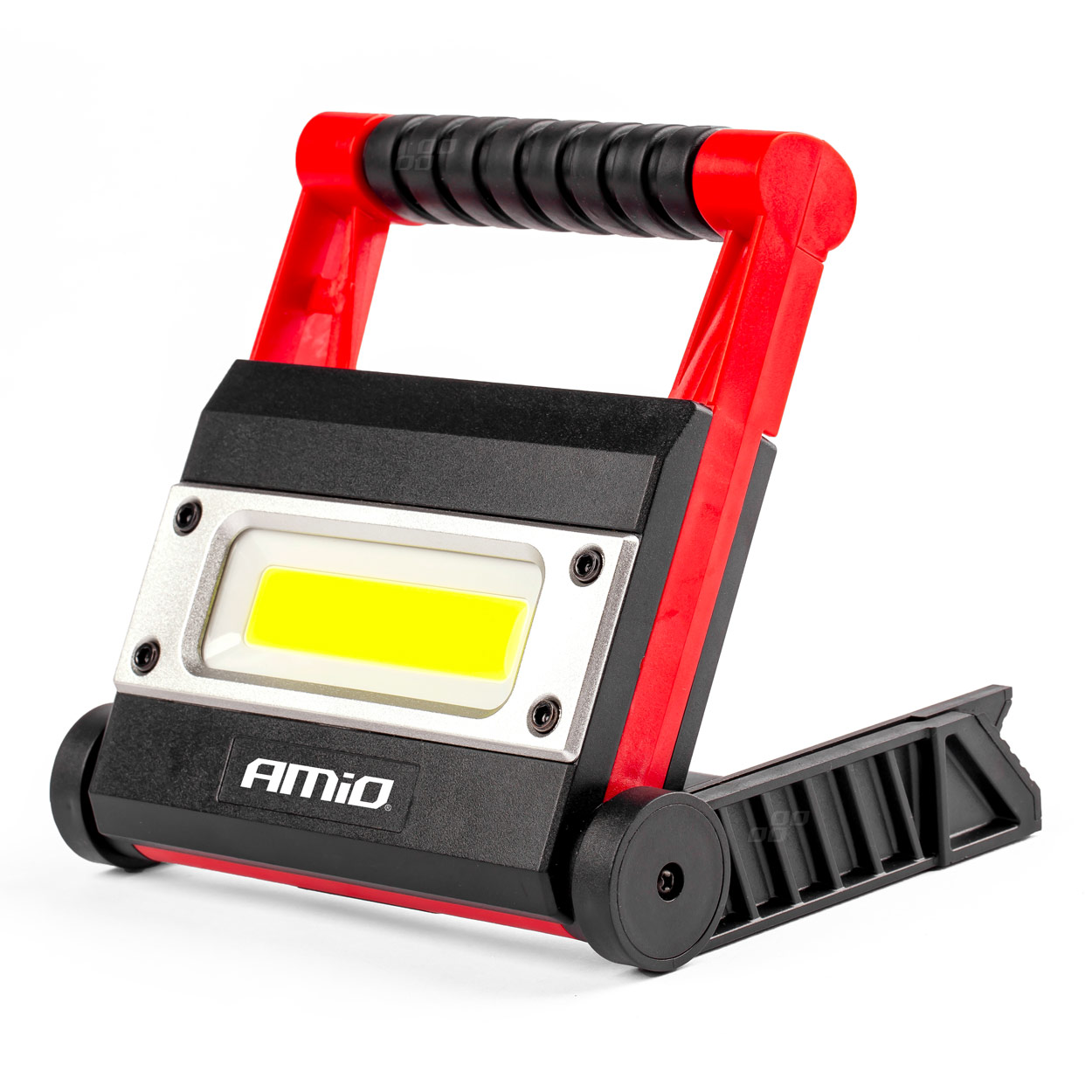 AMI-02824--Lampa robocza LED WT14 Naświetlacz roboczy z mocnym światłem pozwala nawet późnym wieczorem dokonywać potrzebnych napraw. Prezentowana lampa warsztatowa to wysoka jakość i światło LED COB o dużej mocy. Specyfikacja: Strumień świetlny: 1000lm Światło 