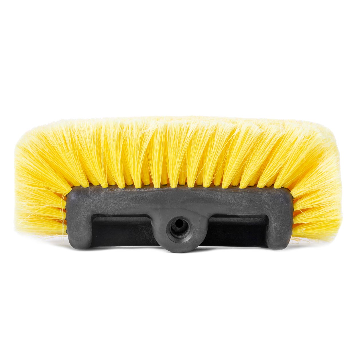AMI-02841--Główka do szczotki. Nowy profil szczotki posiada gęste włosie ułożone pod kątem, co ułatwia mycie dużych powierzchni. Solidna ergonomiczna konstrukcja. Przystosowana do kija z gwintem zewnętrznym. - Gęste włosie z miękkich włókien - Włosie nie niszcz