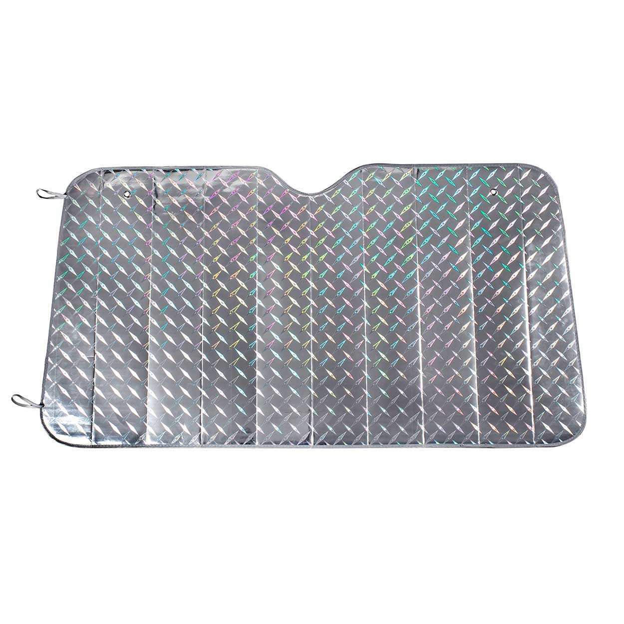 AMI-02908--Doskonale sprawdzi się jako ochrona przed nadmiernym nagrzewaniem się wnętrza pojazdu chroniąc przed intensywnym światłem słonecznym w upalne dni. Wsiadasz do chłodnego samochodu. Znacznie obniży temperaturę w zaparkowanym samochodzie. dzięki czemu w