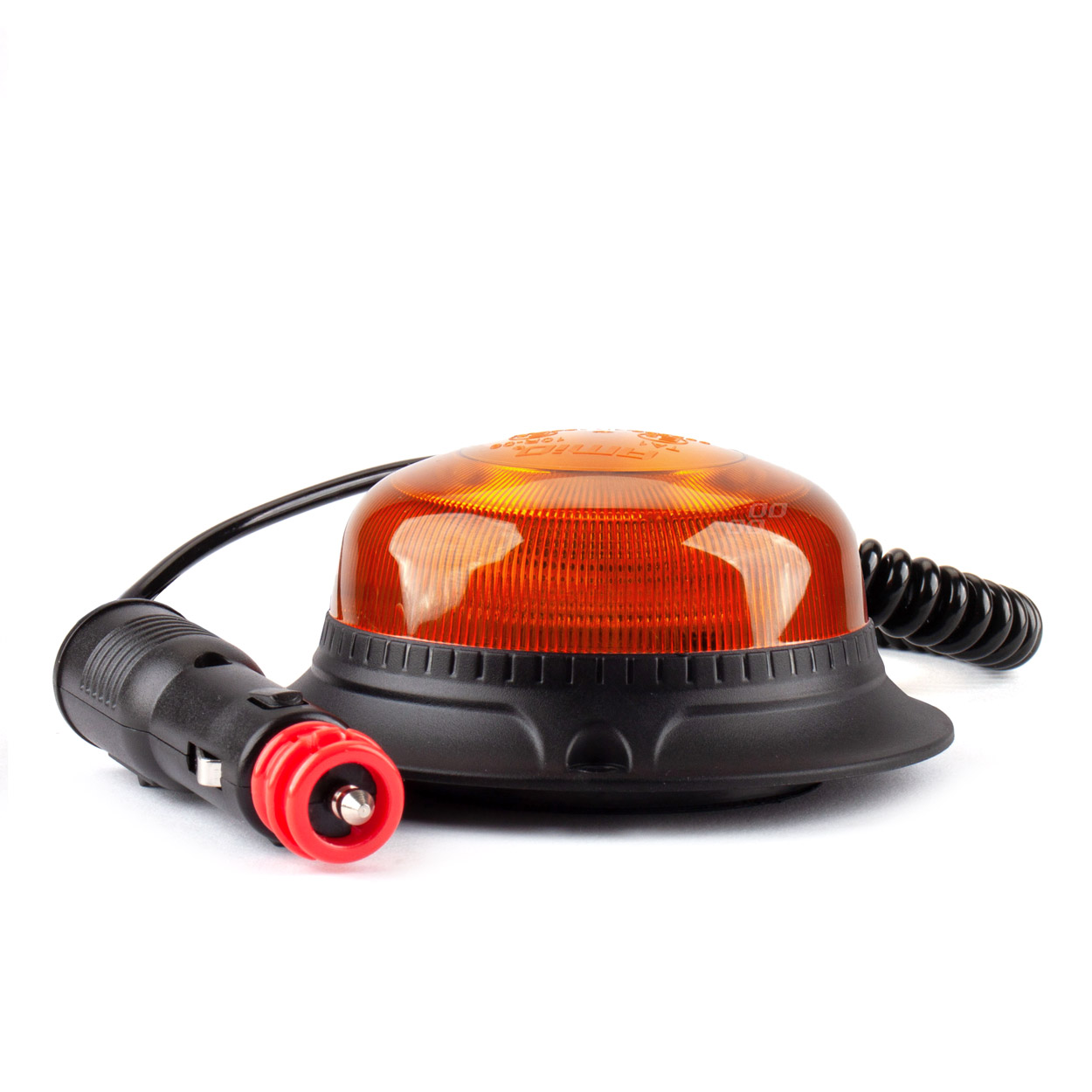 AMI-02925--Lampa ostrzegawcza (kogut), w kolorze pomarańczowym wyposażona w 18 diod Led SMD. Lampa posiada odbłyśnik, dzięki któremu światło jest widoczne nawet w słoneczny dzień. Kogut Posiada homologację ECE R65, ECE R10. Charakterystyka : Homologacja ECE R65