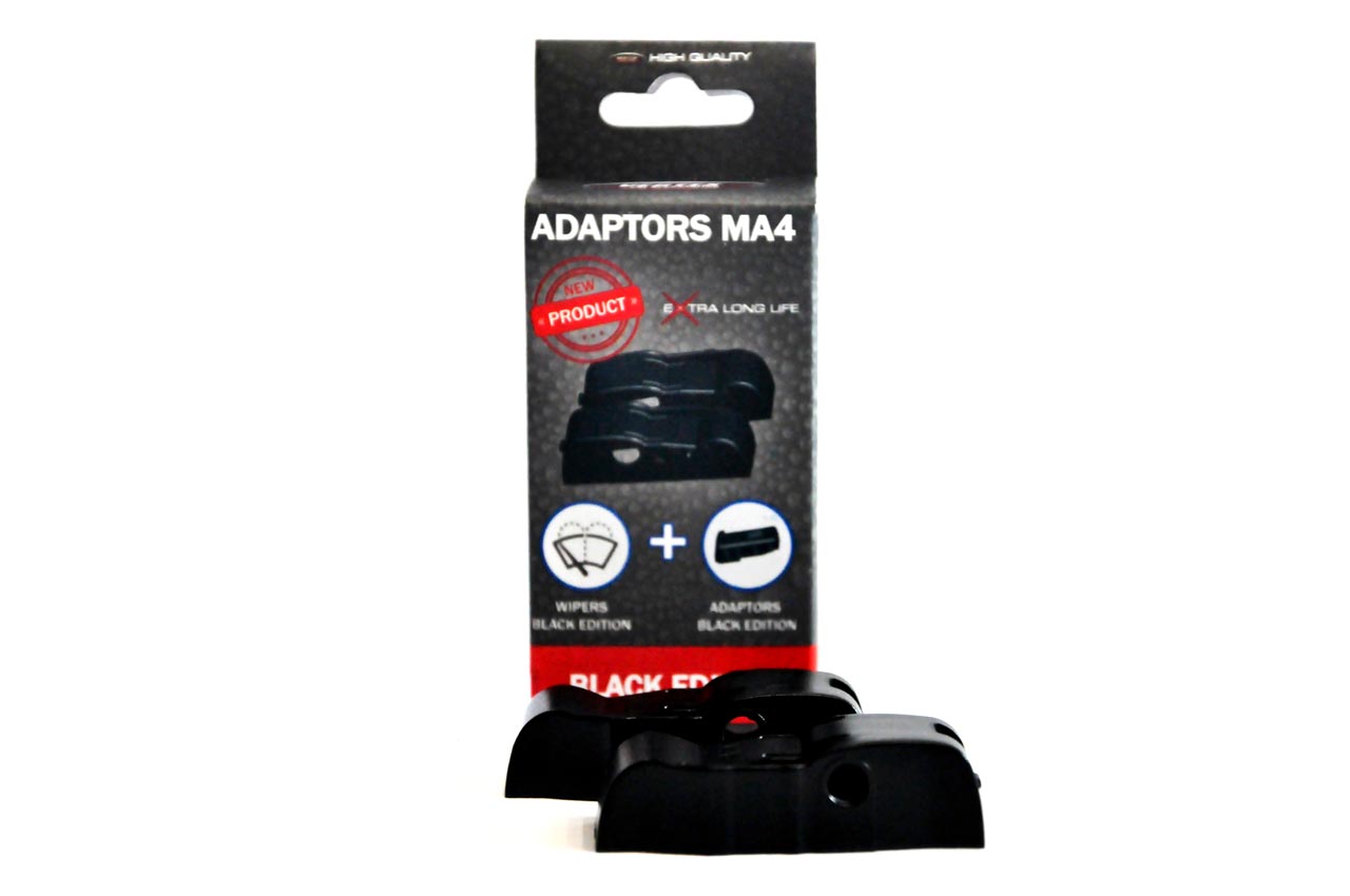 AMI-30766--Kupując adapter oraz wycieraczkę model 804 z serii BLACK EDITION tworzysz zestaw dedykowany pod TWóJ samochód. Zastosowanie adaptera: ALFA ROMEO 147 2006 > 159 2005 > BRERA 2006 > 2010 GT 2005 > 2010 SPIDER 2006 > 2010 AUDI A2 2001 >