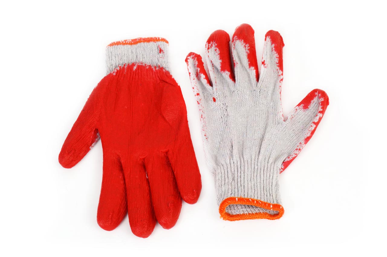 AMI-02048--Bezszwowe Pokryte lateksową farbą Solidne i mocne Antypoślizgowe Zapewniające solidny chwyt przy zachowaniu sprawności i czucia palców