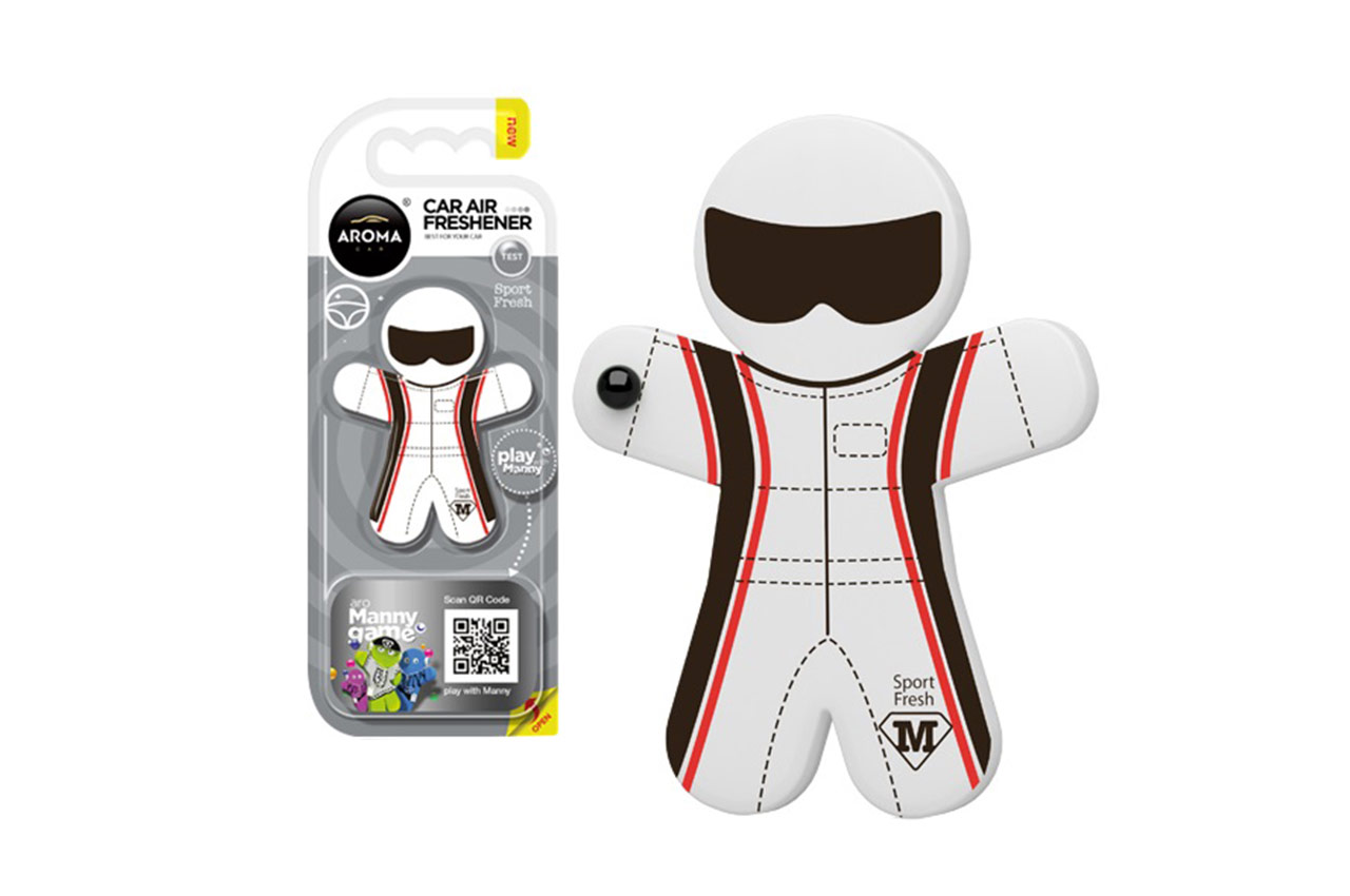 AMI-A83142--Polimer ? bezpieczne tworzywo, w którym zamknięte są cząsteczki kompozycji zapachowej. Zapach uwalnia się w procesie odparowania. Sposób użycia: Wyciągnij produkt z opakowania. Możesz teraz wybrać jedną z 2 form zastosowania. Wczep plastikowe kółko i