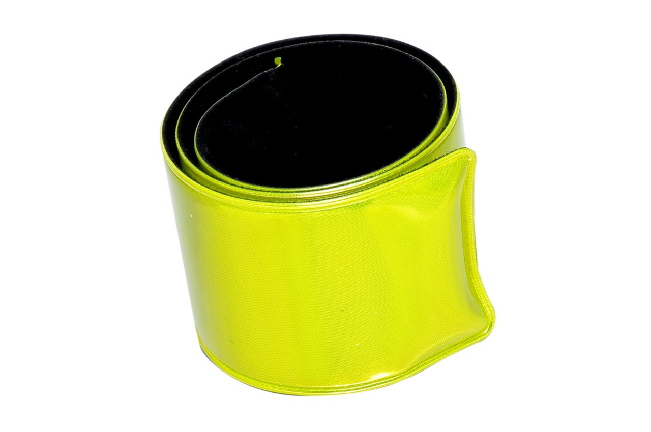 AMI-CC42253--Opaska odblaskowa, samozaciskowa - żółta Opaska odblaskowa, samozaciskowa, idealna na rower, wieczorny spacer. Polecana szczególnie dla dzieci. Opaska odblaskowa, samo zaciskająca, idealna na rower, narty, jogging, wieczorny spacer. Opaska odblaskowa