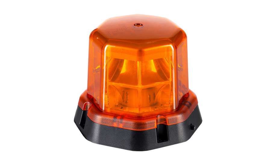 AMI-LDO 2274--Lampa ostrzegawcza HOR 84 przykręcana , diodowa 12/24 V (kilka trybów zmienianych przełącznikiem)