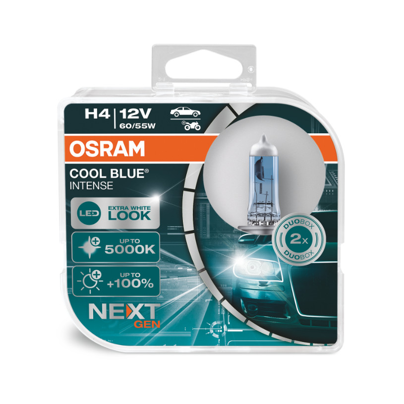 AMI-O-64193CBN-HCB--Nowa generacja portfolio COOL BLUE INTENSE NEXTGEN żarówek halogenowych, lamp ksenonowych oraz oświetlenia sygnalizacyjnego ? odkryj nowoczesne spojrzenie na wysoką moc! Dzięki białemu światłu o wyglądzie LED , żarówka spodoba się szczególnie kierowc