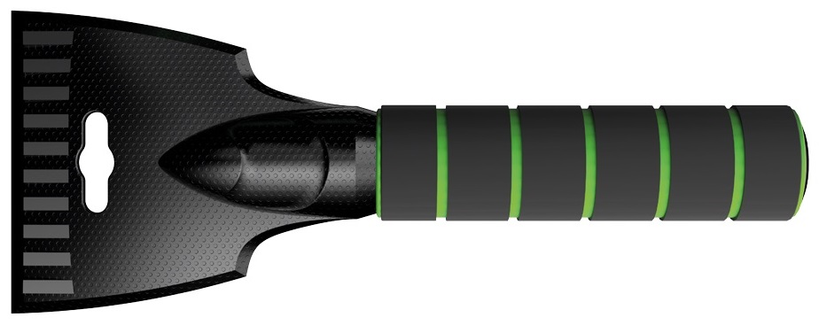 AMI-10210--Świetna i doskonale wykonana skrobaczka wyposażona w przyjemny uchwyt . Wysokiej jakości tworzywo zapewnia długą trwałość. Powierzchnie są bezpieczne dla wrażliwych i delikatnych szyb, nie pozostawiają na nich zarysowań i innych uszkodzeń. To proste 