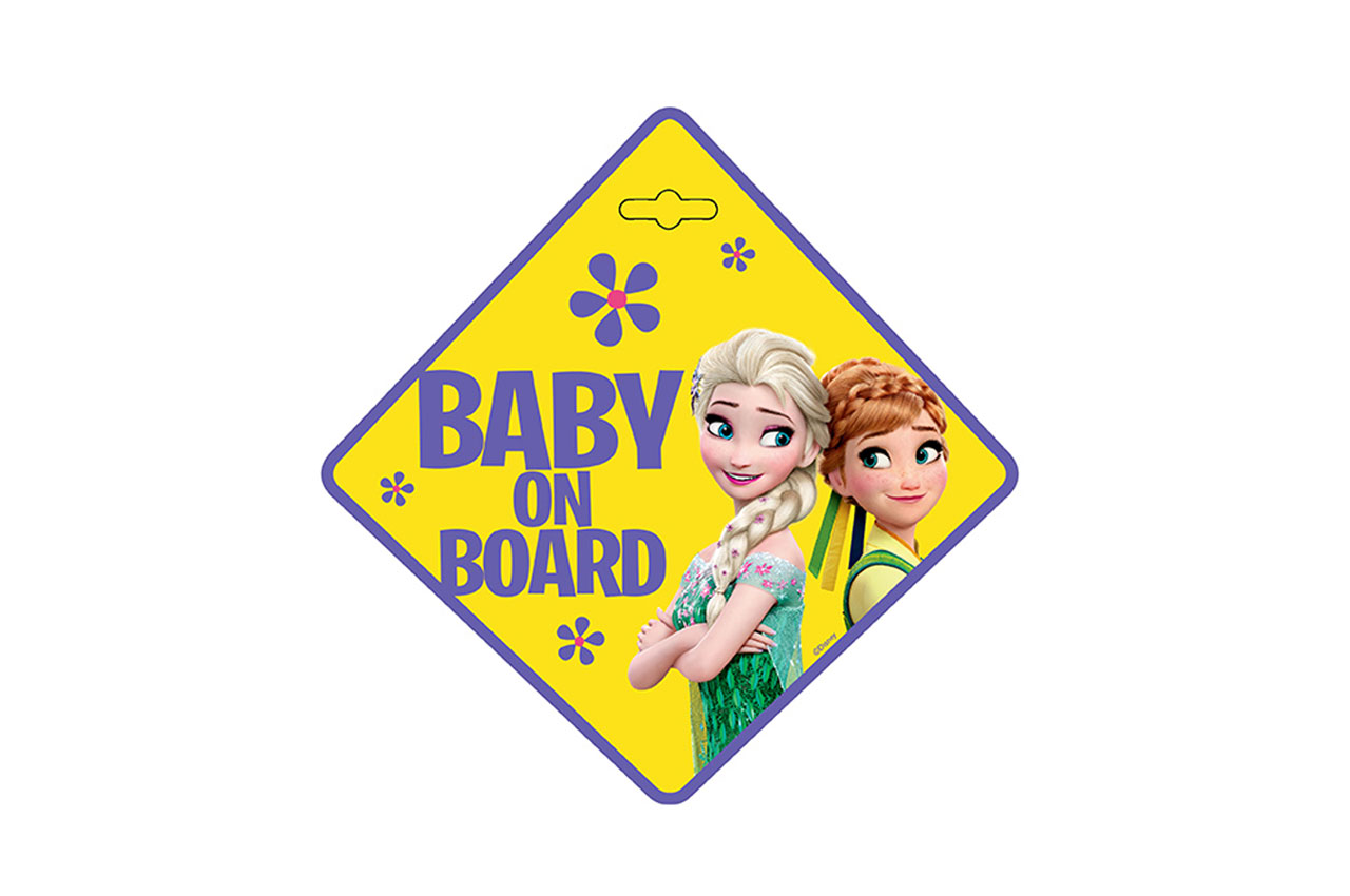 AMI-S9611--Tabliczka baby on board frozen