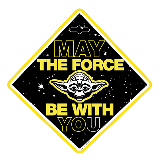 AMI-S9623--Tabliczka baby on board star wars ? yoda