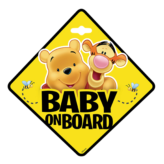 AMI-S9625--Tabliczka baby on board kubuś
