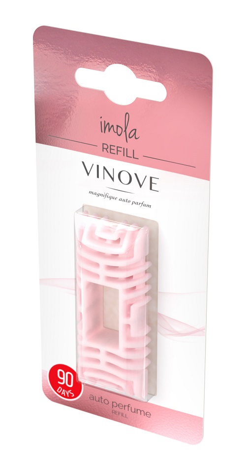 AMI-V11041/V07-08--Wymienny wkład zapachowy Kolekcja Woman WKŁAD - IMOLA Trwałość - 90 dni Imola... aromat niezapomniany jak pierwszy pocałunek. Promienny jak rosa na płatkach jaśminu, uwodzicielski jak majowe wianki, subtelny jak szept niewinnych wyznań. Imola emanuje