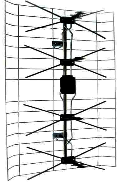 LEC-ANT0040--Antena TV siatkowa szerokopasmowa VHF, UHF Opakowanie: 10szt.