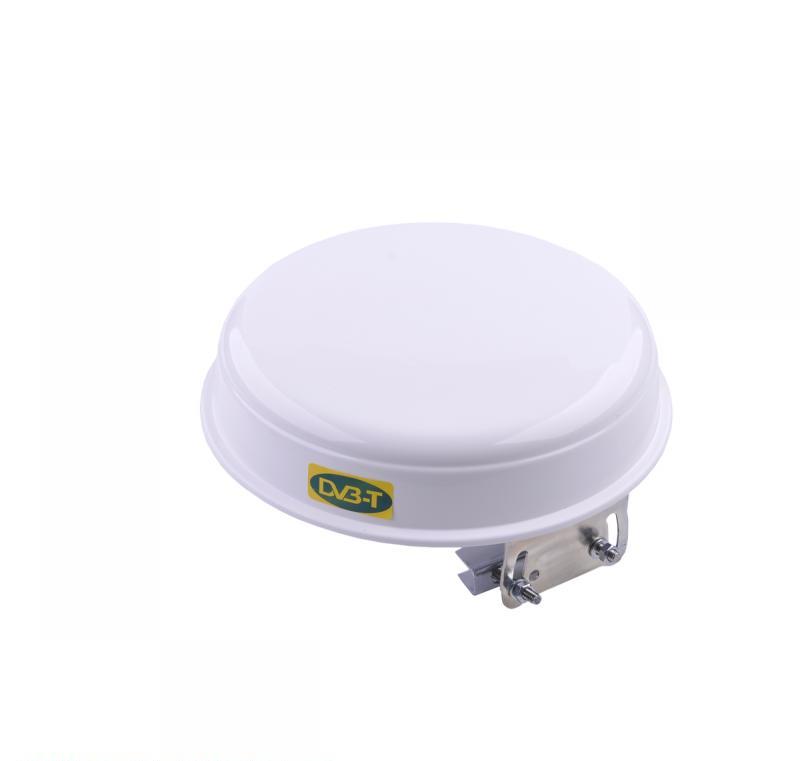 LEC-ANT0516--Ufo jest szerokopasmową okrągłą anteną odbiorczą. Montaż na rurę. Odbiera sygnały telewizyjne ze wszystkich kierunk&amp;oacute;w (dook&amp;oacute;lna - 360) w zakresach VHF oraz UHF. Nisko szumowy wzmacniacz umożliwia najlepszy odbi&amp;o