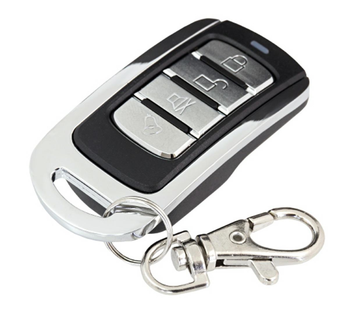 AG197C--Uniwersalny 4-kanałowy pilot samouczący, samokopiujący z kodem stałym 433.92 MHz.Uwaga: Przed zakupem sprawdź w instrukcji posiadanego urządzenia, upewnij się czy pilot który chcesz skopiować posiada kod stały czy zmienny! Nasz pilot współpracuje jed