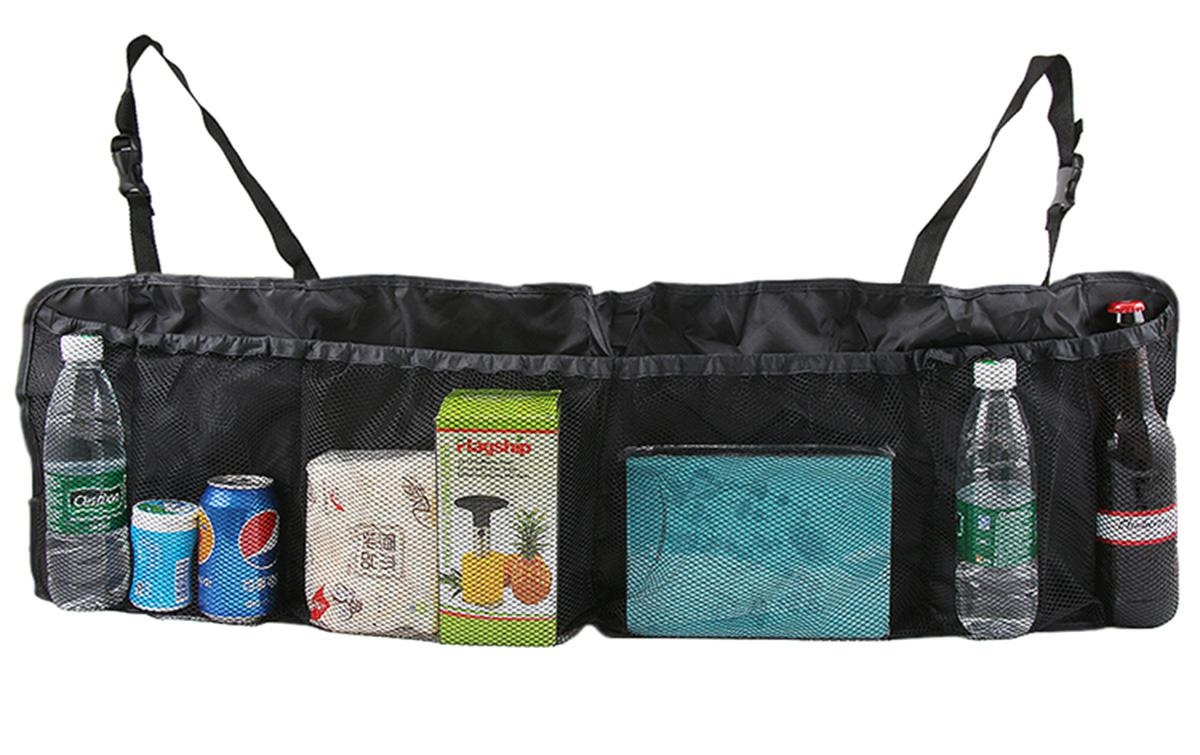 AG273C--Organizer samochodowy przeznaczony do zawieszenia na tylnej kanapie pojazdu (wewnątrz bagażnika). Pozwala trzymać w nim trzymać r&amp;oacute;żne, podręczne przedmioty, dzięki obecności aż 6 pojemnych kieszeni.Cechy produktu:Produkt fabrycznie now