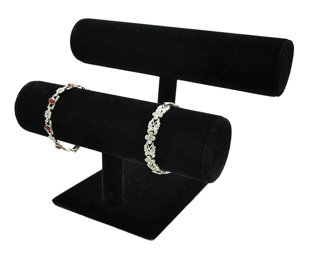 AG545--Stojak na biżuterię - ekspozytor niezbędny każdej kobiecie, kt&amp;oacute;ra chce zrobić porządek w swoich zbiorach bransoletek, zegark&amp;oacute;w oraz innej biżuterii i wyeksponować je w estetyczny spos&amp;oacute;b.Cechy produktu:Prod