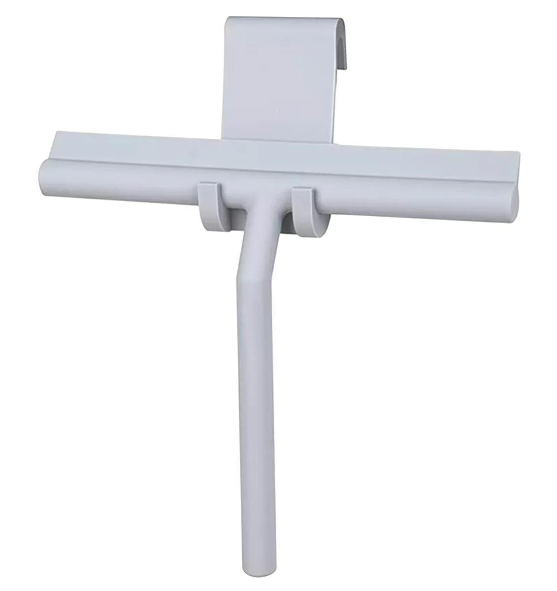 AG655C--Solidna ściągaczka do kabin prysznicowych. Wyposażona w wygodny, nieinwazyjny uchwyt do łatwego zawieszenia. Doskonale zbiera wodę z szyb. Gumowo-silikonowa konstrukcja nie rysuje powierzchni szkła. Trwały materiał odporny na pleśń.Cechy i specyfikac