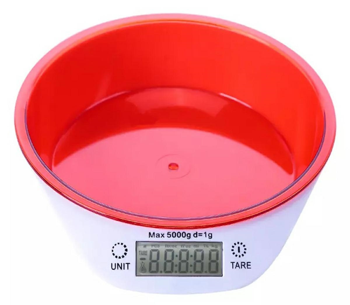 AG775--Niezwykle funkcjonalna waga kuchenna z plastikową misą. Niezbędne wyposażenie każdej kuchni. Nowoczesny, bardzo praktyczny design. Wyposażona w czytelny wyświetlacz LCD. Bardzo wysoka dokładność pomiaru (nawet do 1 grama). Posiada funkcję automatyczn