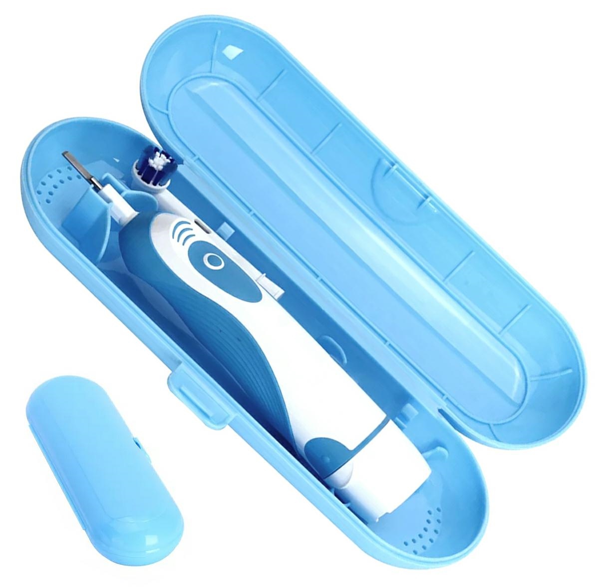 AG821C--Uniwersalne etui podr&amp;oacute;żne do szczoteczek elektrycznych Oral-B. Z powodzeniem pomieści szczoteczkę oraz 2 końc&amp;oacute;wki. Pasuje do większości szczoteczek Oral-B. Kompaktowe rozmiary umożliwiają wygodne zabranie ze sobą szczote