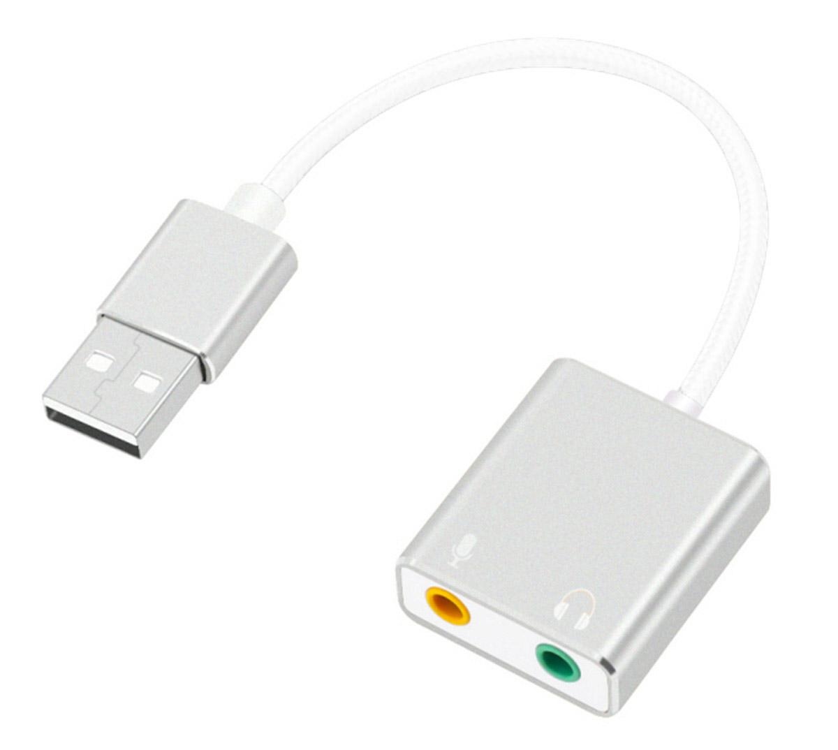 AK103F--Zewnętrzna, kompaktowa karta muzyczna zasilana z portu USB. Wyposażona w system audio typu Vitrual 7.1CH. Doskonale sprawdzi się w komputerach i innych urządzeniach nie wyposażonych we wbudowaną kartę dźwiękową. Posiada dwa porty mini jack 3,5 mm (we
