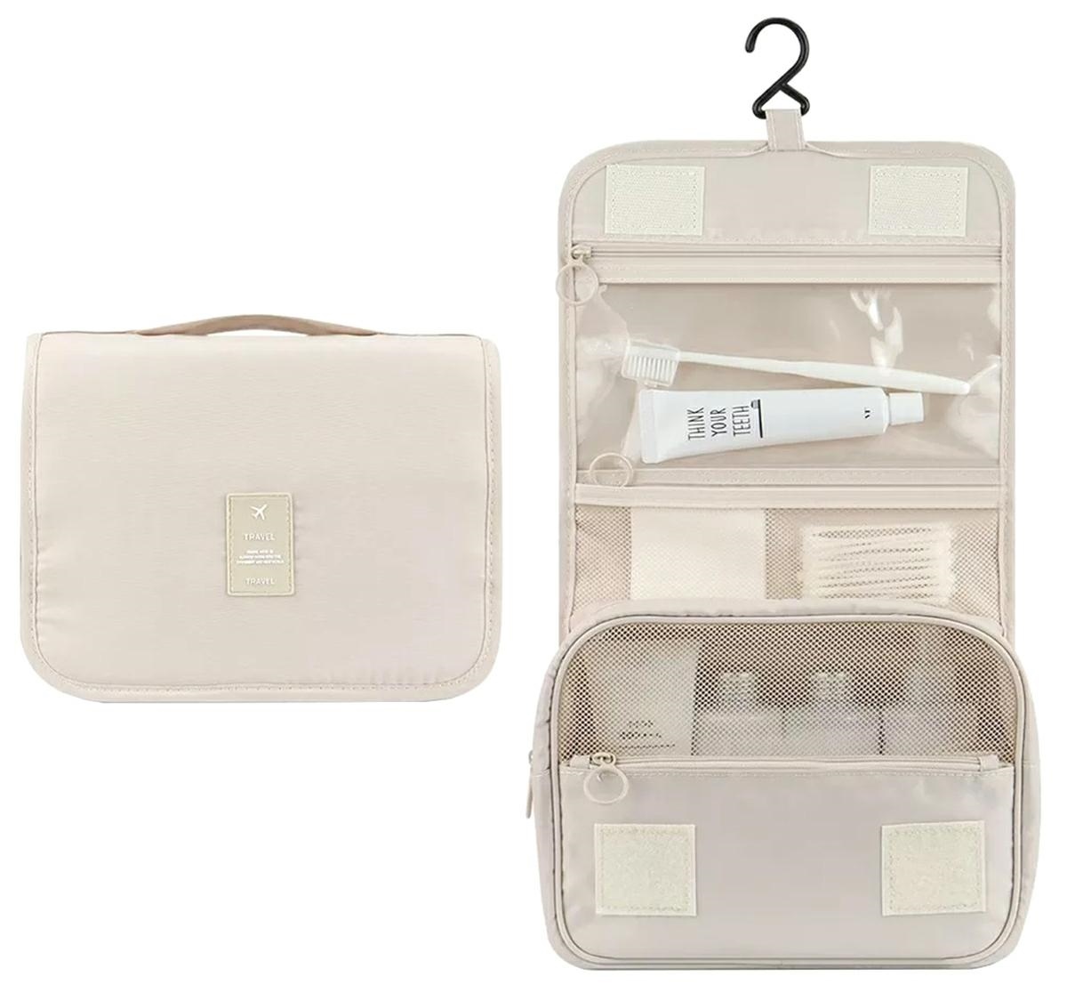 BQ59--Kosmetyczka rolowana / zwijana to doskonały spos&amp;oacute;b na utrzymanie porządku w Twoich kosmetykach codziennego użytku. Świetnie sprawdzi się r&amp;oacute;wnież w podr&amp;oacute;ży jako organizer turystyczny kt&amp;oacute;ry z 