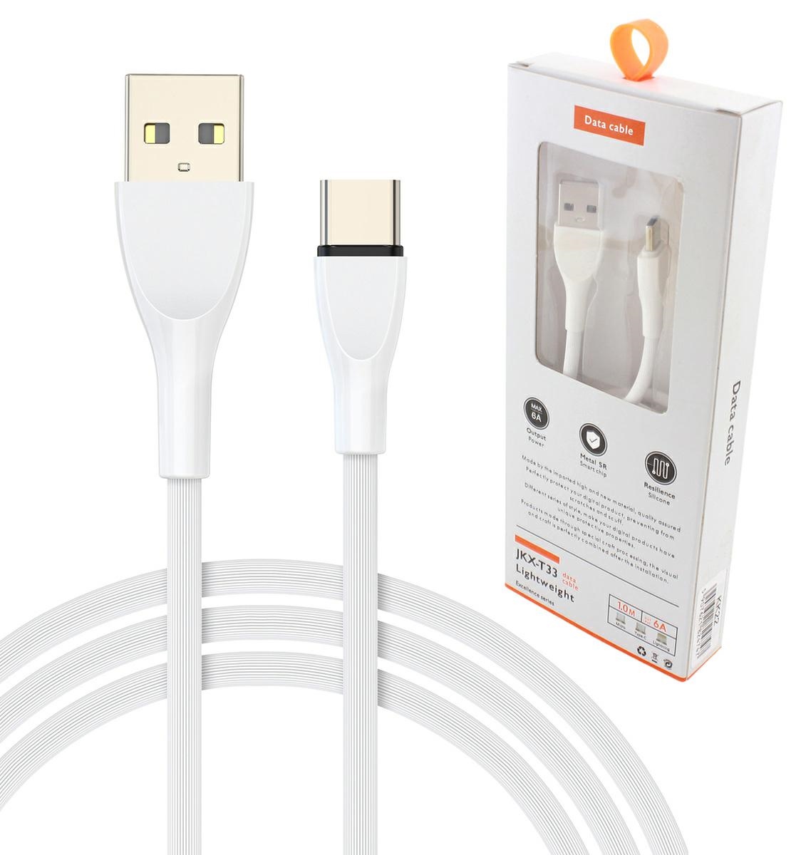 KK22--Kabel USB przeznaczony do wszystkich urządzeń zgodnych ze standardem USB typu C. Doskonale sprawdzi się przy ładowaniu urządzeń oraz transmisji danych.Cechy i specyfikacja produktu:Kabel USB typu C o długości 1 metra.Zawiera wtyki o standardach: USB 